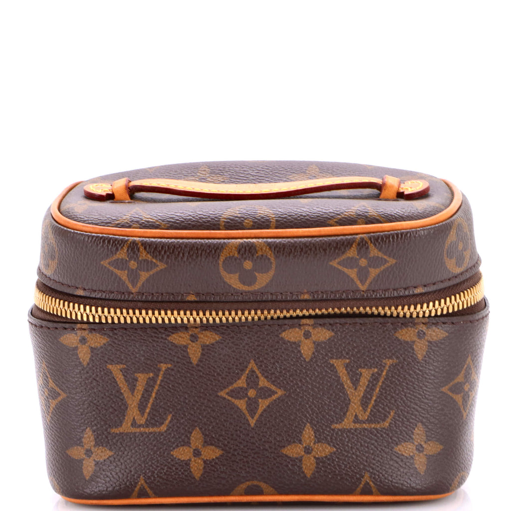 Nice Vanity Case Monogram Canvas Nano