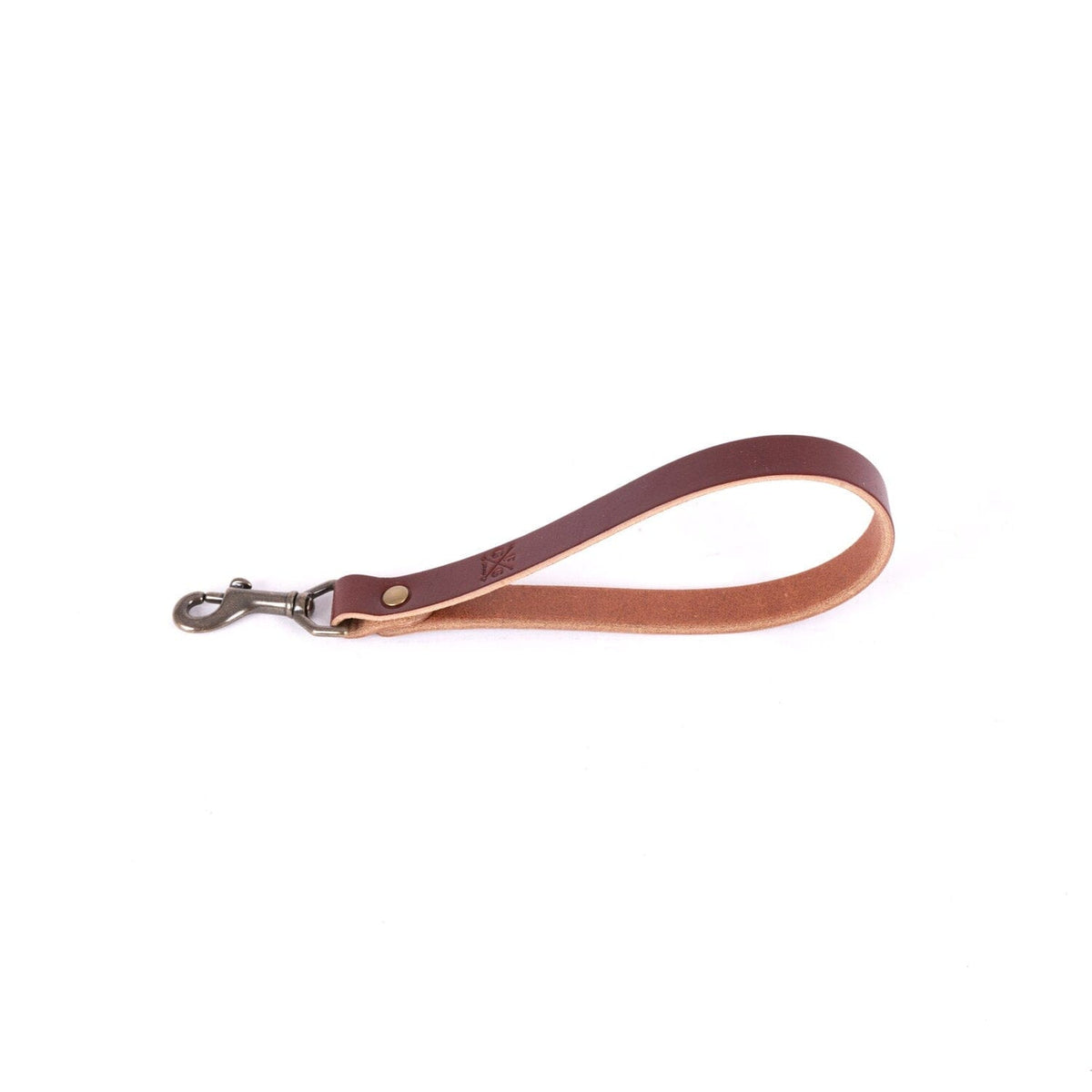3/4" Wide Leather Wristlet